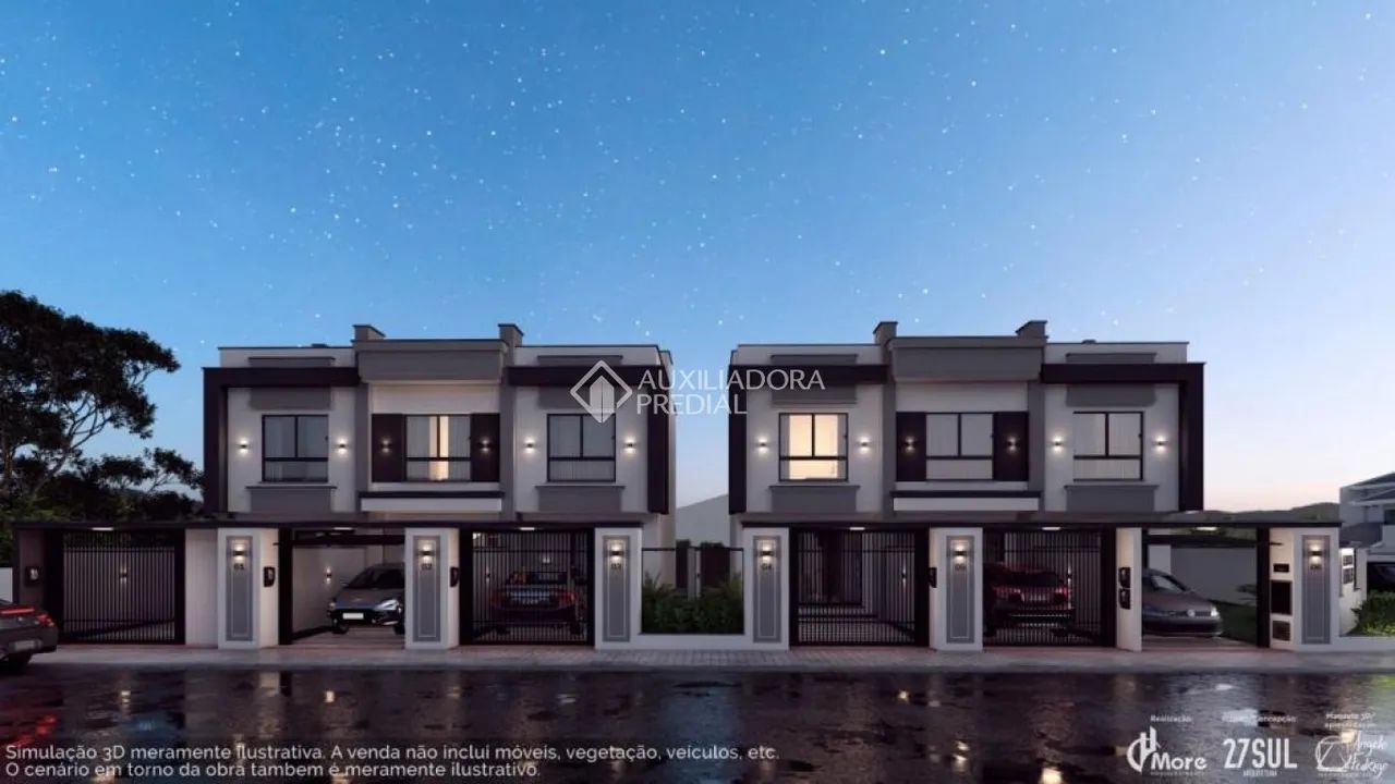 Casa nova à venda com 2 quartos no bairro Joaia em Tijucas! - Foto 2
