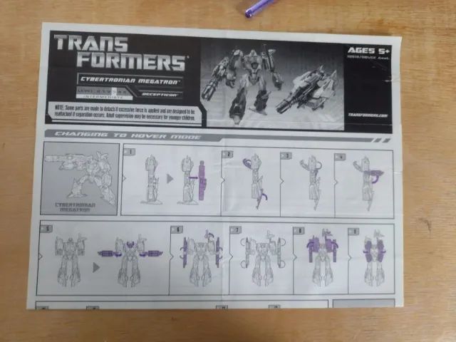 Transformer Cybertronian Megatron completo - Foto 2