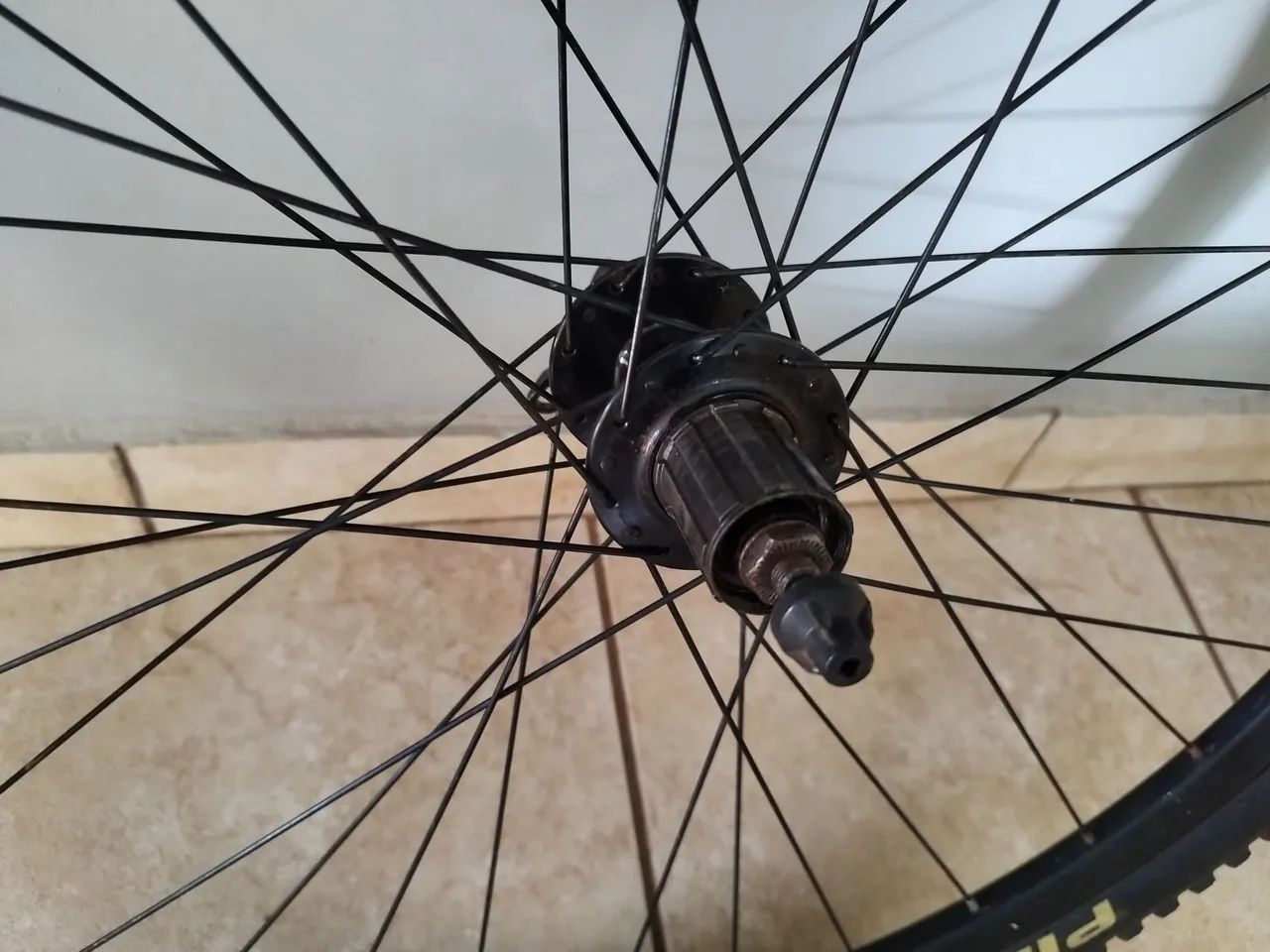 Rodas 29" K7, freio a disco,  completas - Foto 3