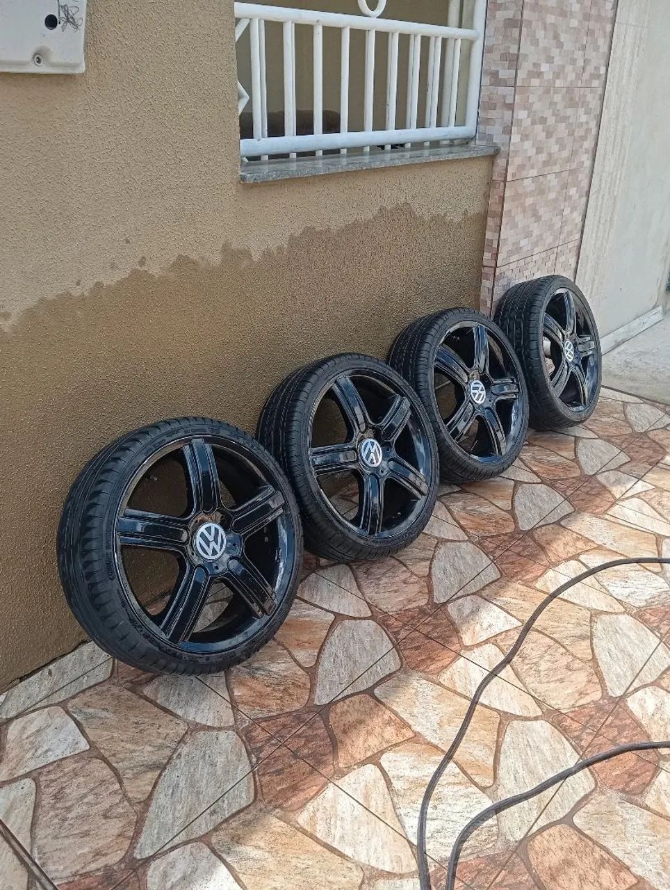 Rodas com pneu aro 18 - Foto 3
