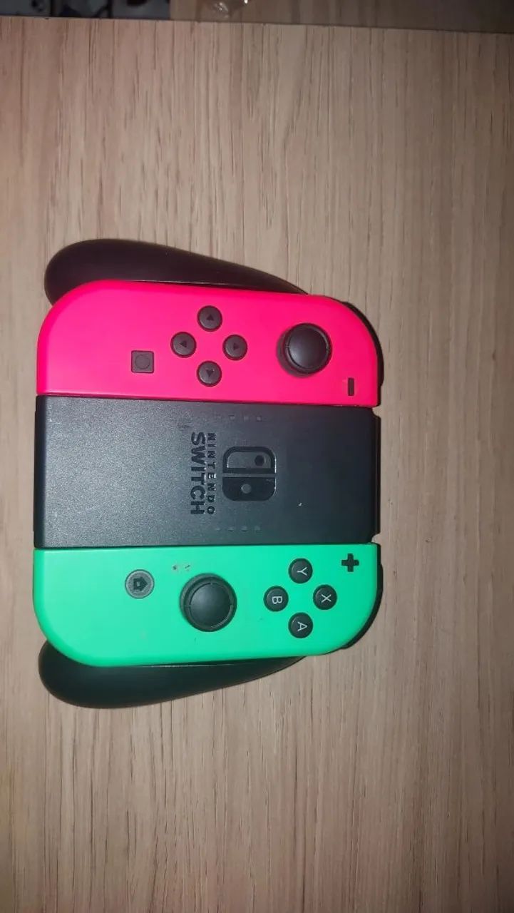 Joy-Cons verde e vermelho - Foto 2
