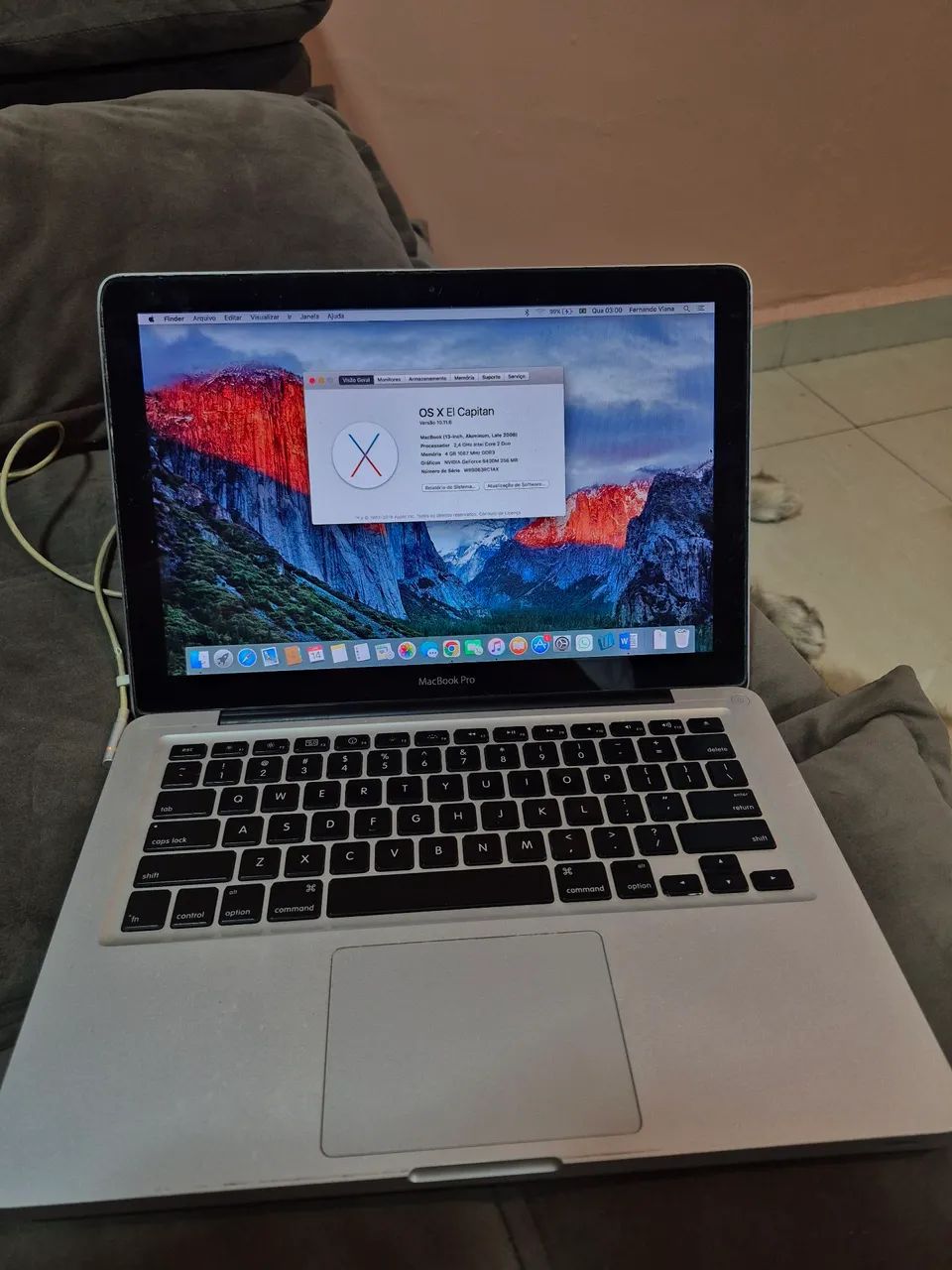 Macbook pro 13 2008
