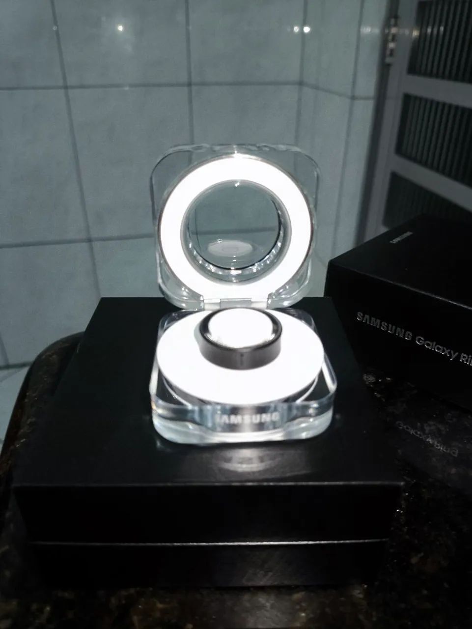 Galaxy ring anel inteligente Samsung 