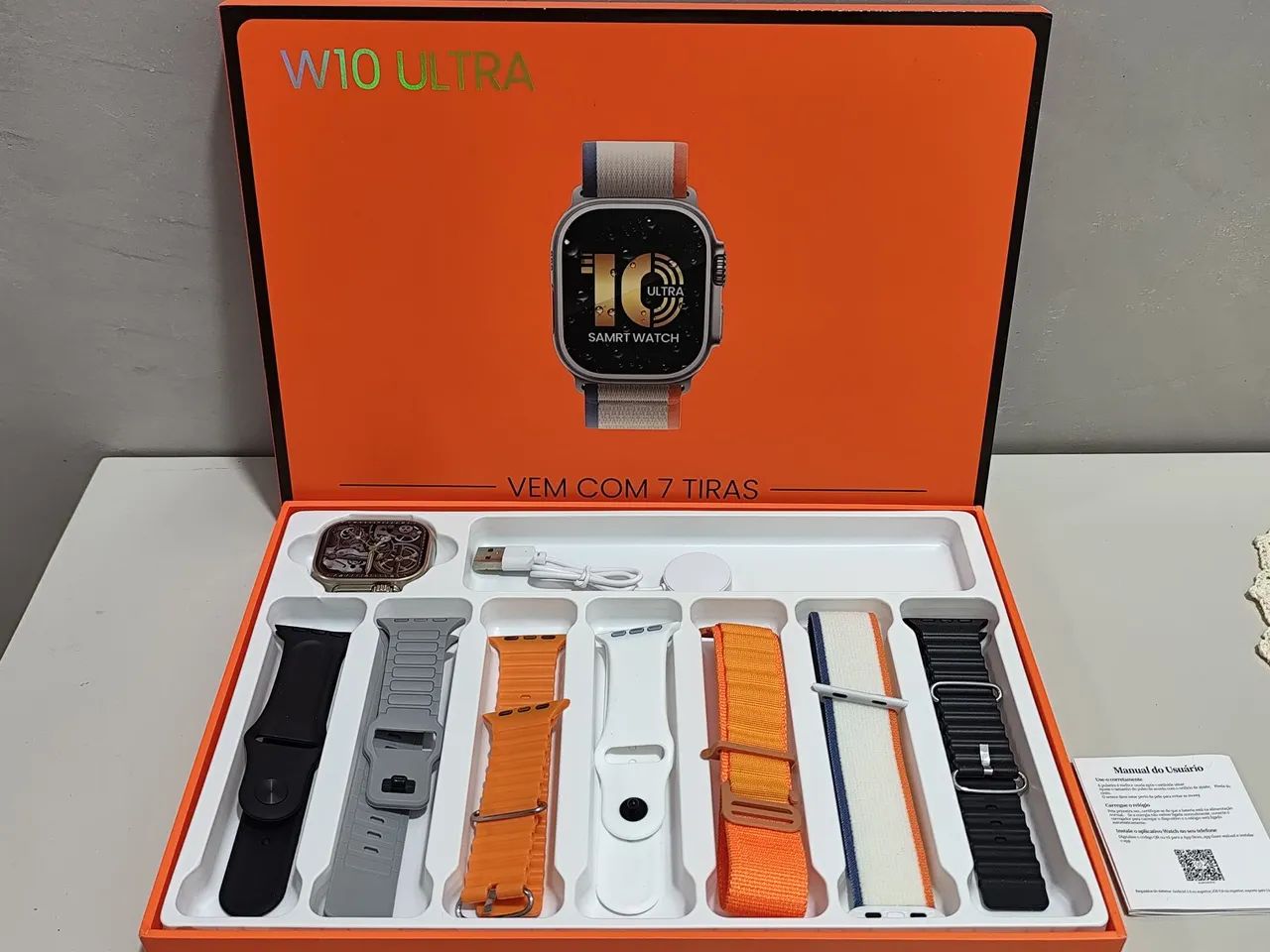 Relógio smartwhatches com 7 pulseiras - Foto 4