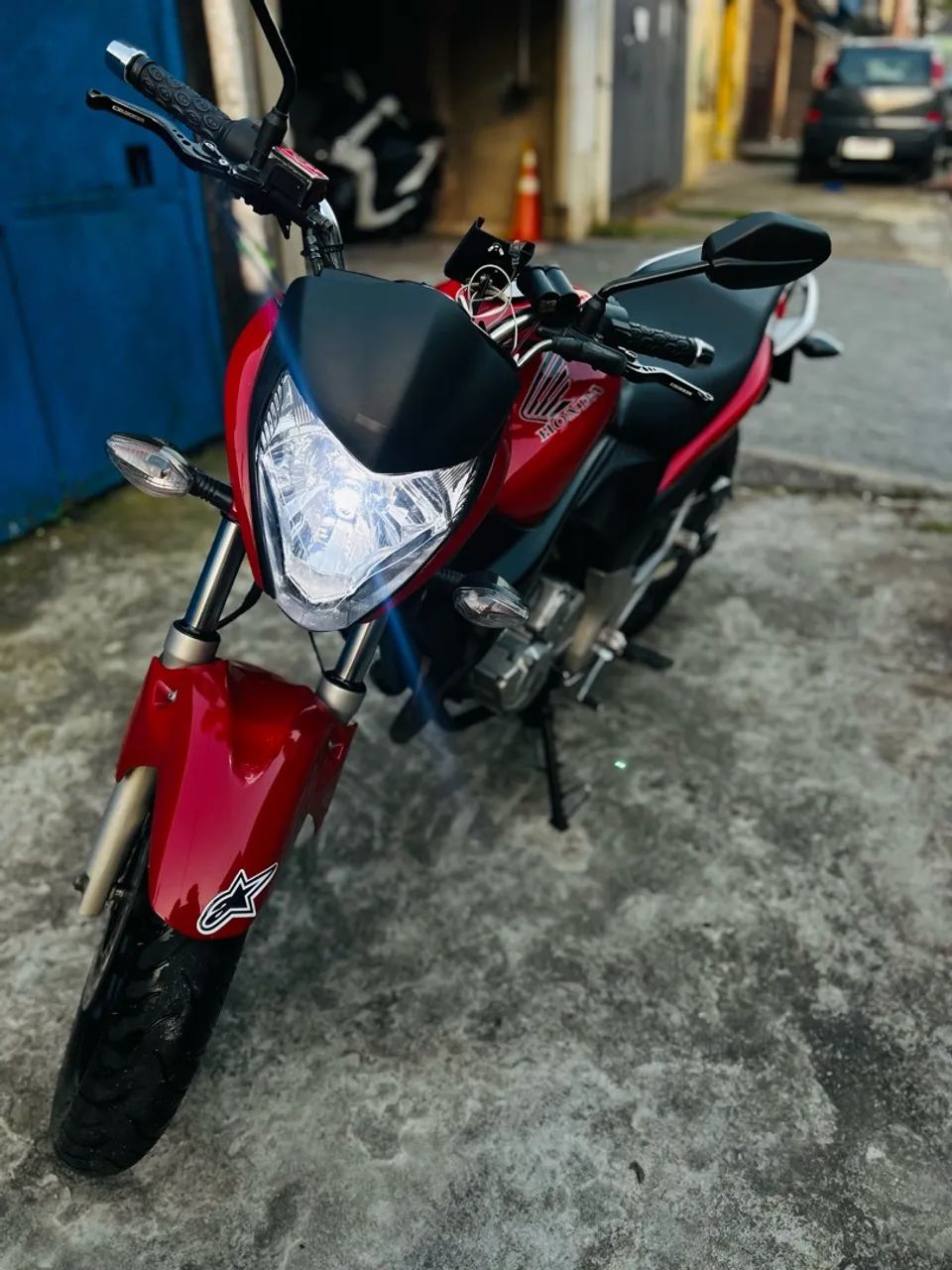 CB 300r vermelha 2012 - Foto 3
