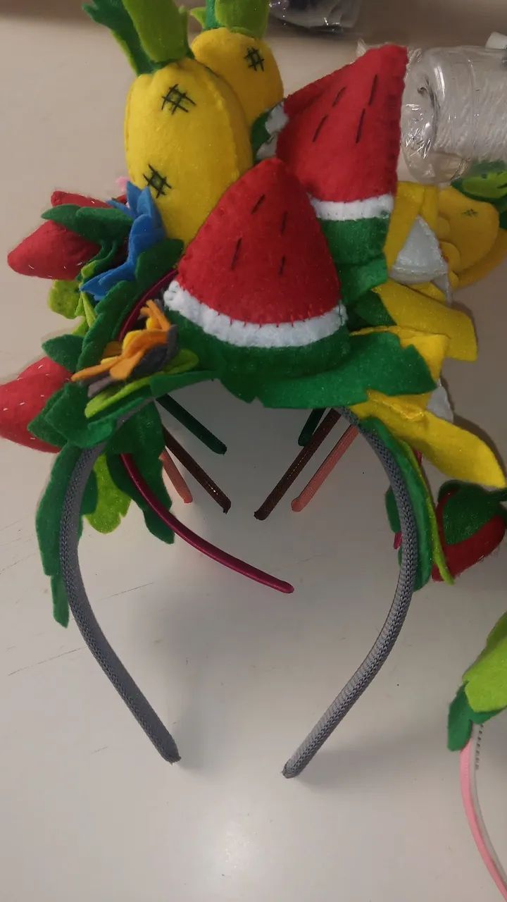 Tiaras de frutas 6unidades - Foto 3