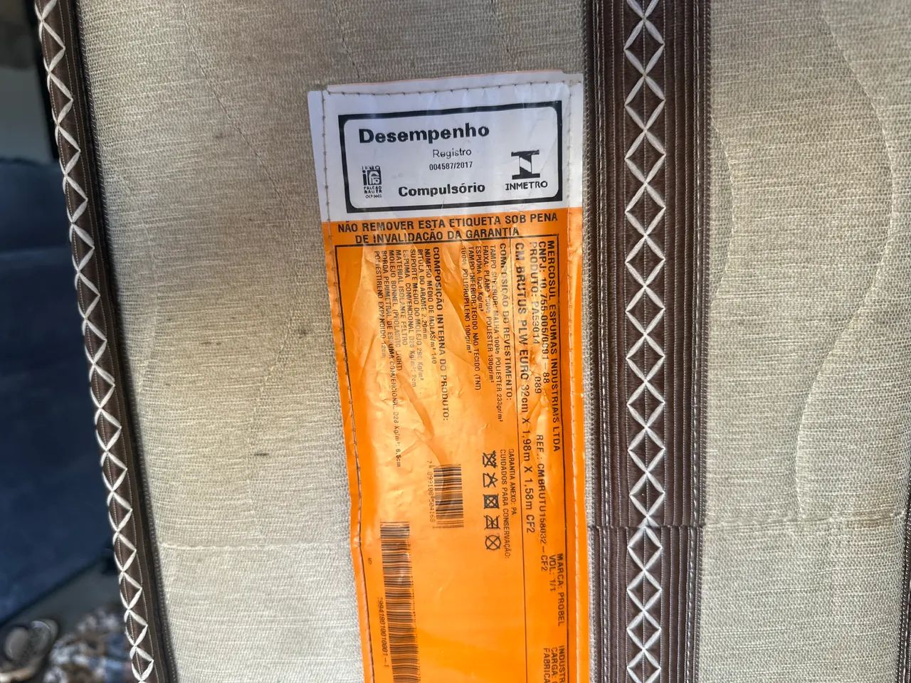 COLCHÃO PROBEL QUEEN* COM A BASE  - Foto 2