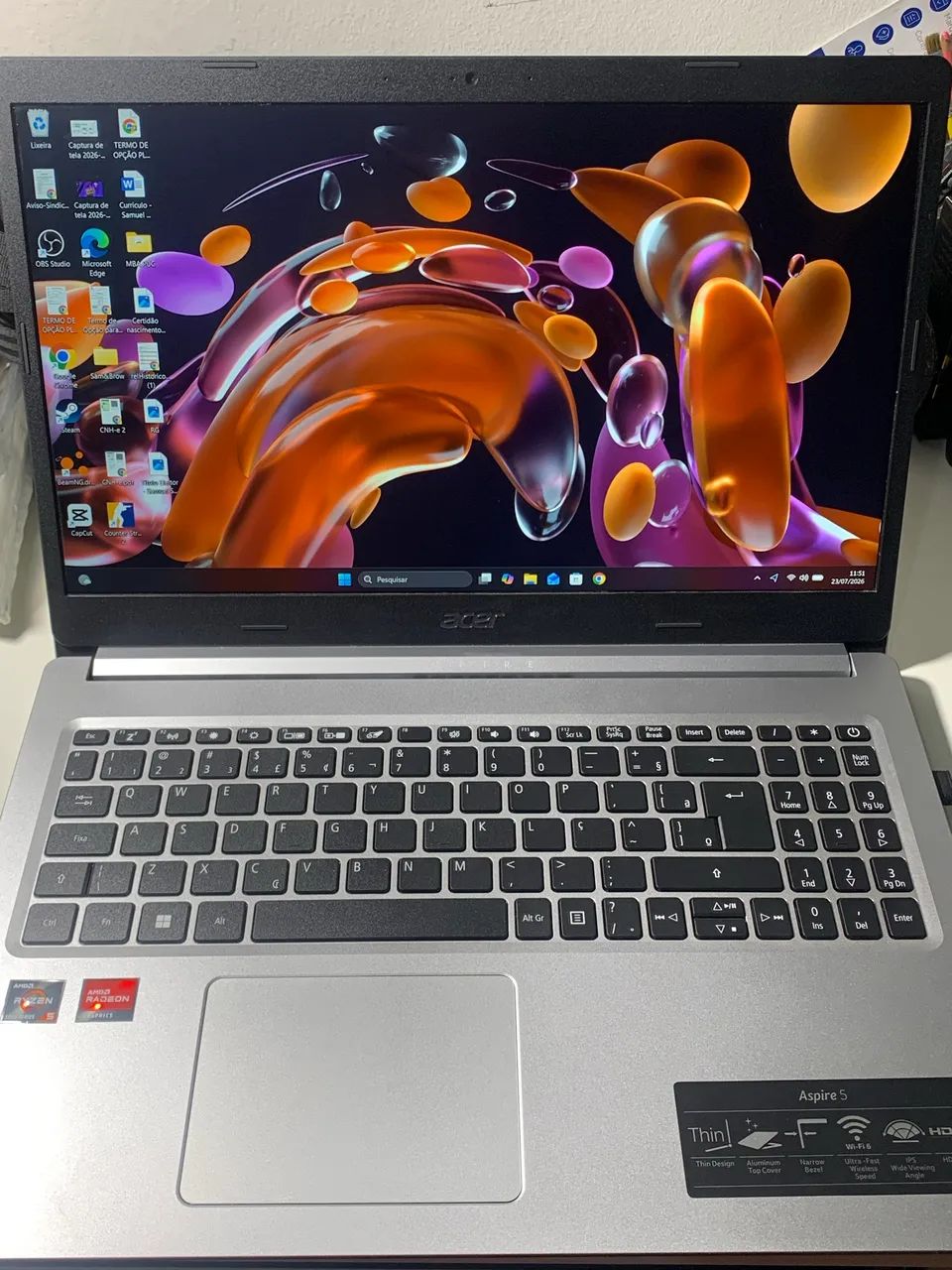 Notebook Acer Aspire 5 A515-45-R043 