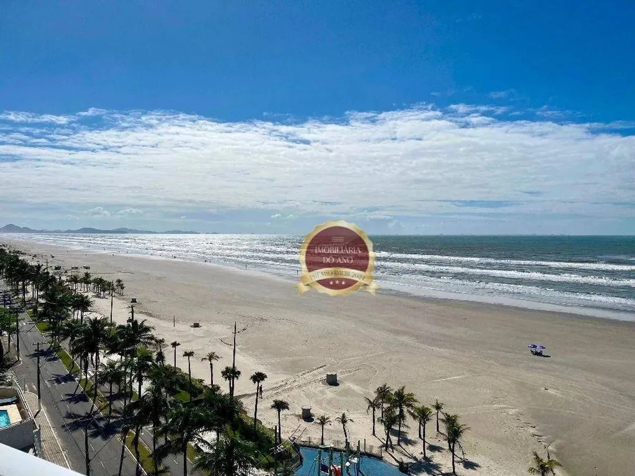 Apartamento frente mar em Praia Grande