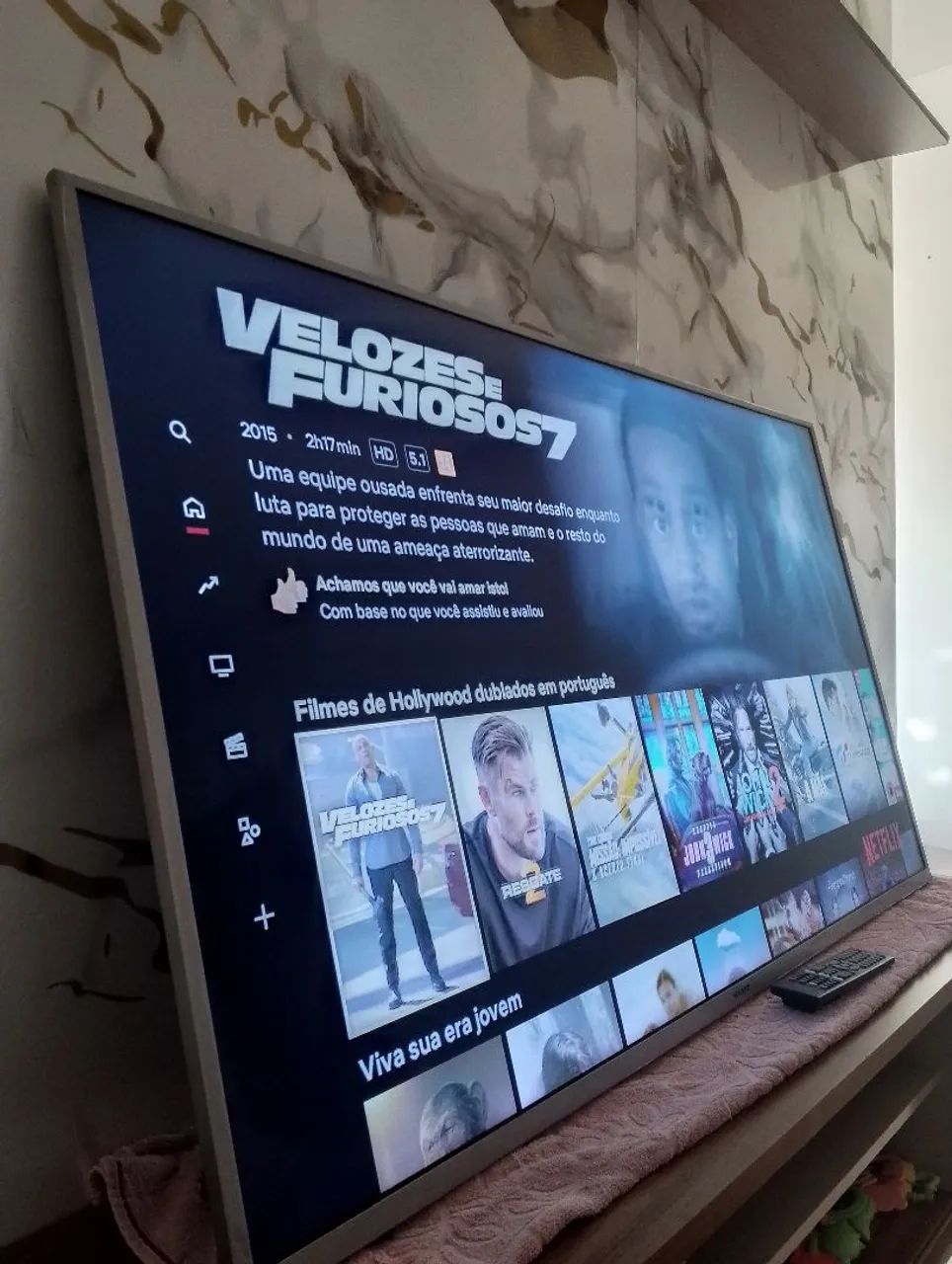 Smart tv 55 polegadas 4K  - Foto 3