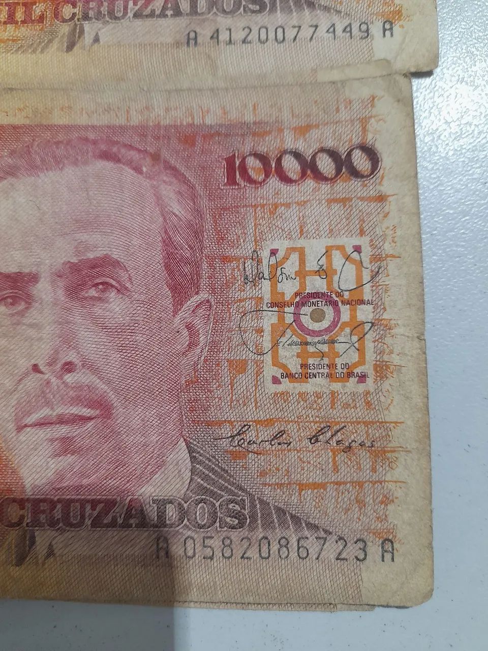 Cedulas 10000 Cruzados - Foto 3