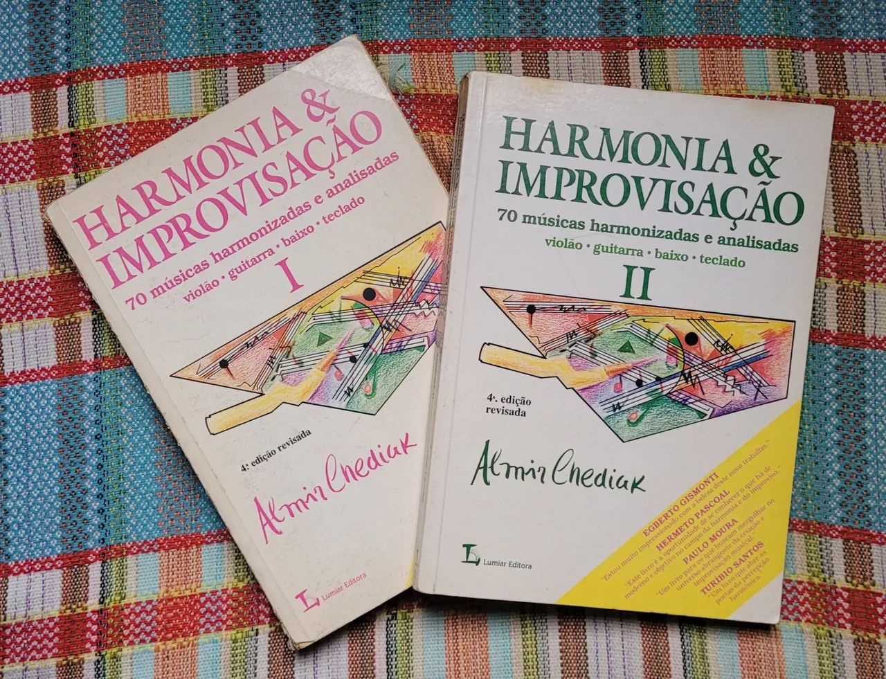 Kit Harmonia e Improvisação  vol 1 e 2 - Almir Chediak