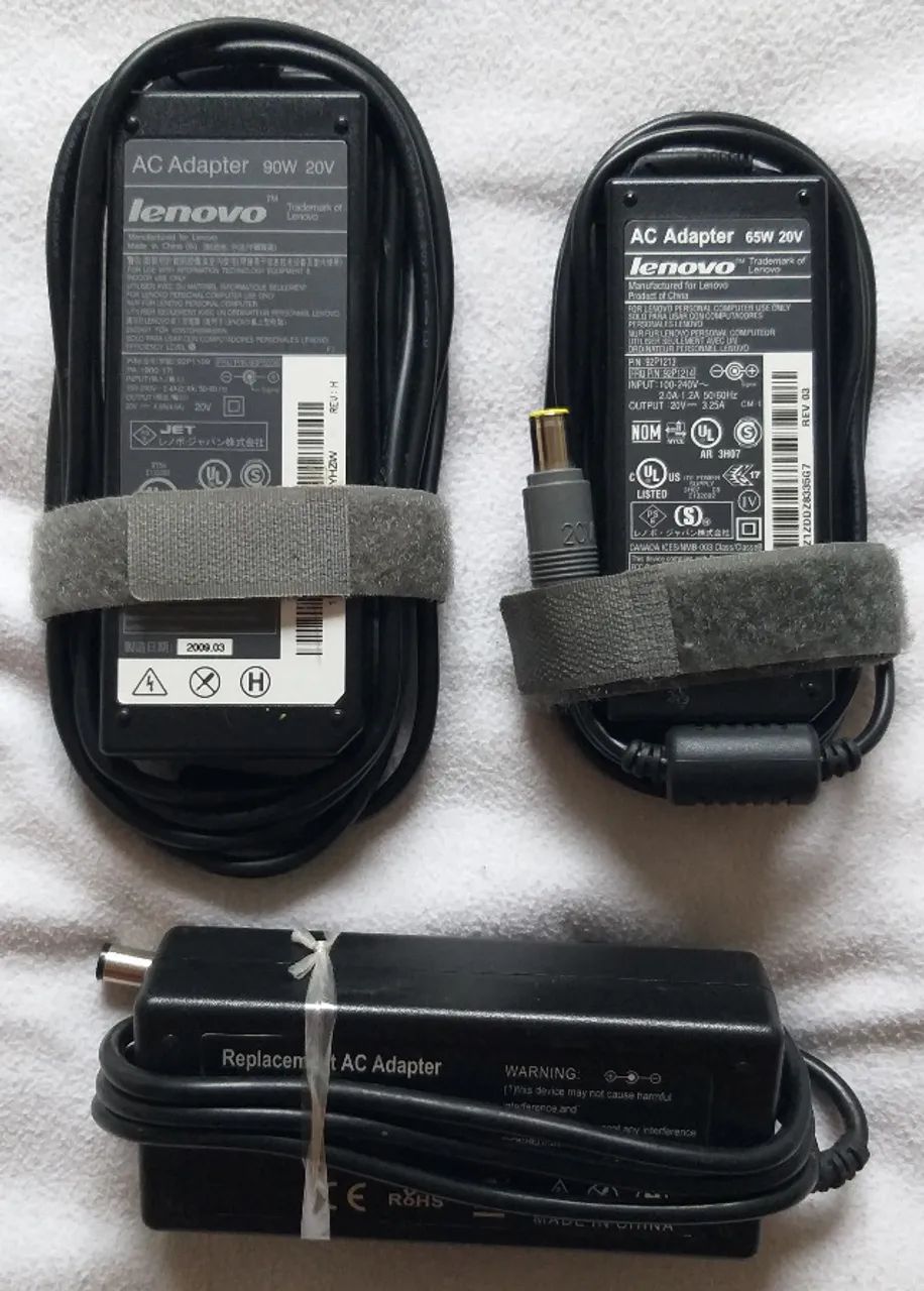 Fontes para notebook, funcionando a partir de 50,00 cada