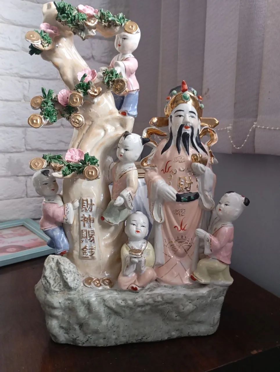 Escultura em porcelana 