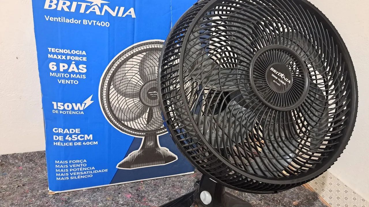 Ventilador 110V, Semi-novo  - Foto 2