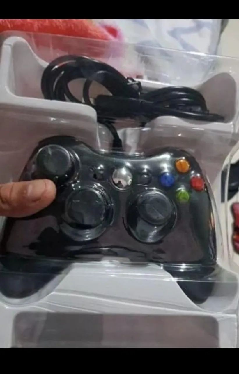 Controle De Xbox 360 Com Fio Para Video Game e PC