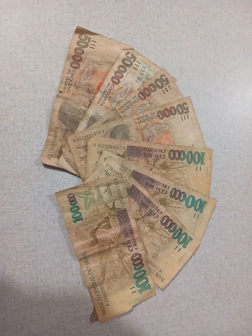 Células de R$ 50.000 e R$ 100.000