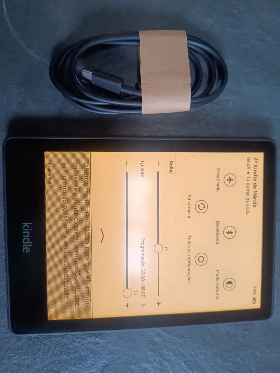 Kindle paperwhite 11° geração 16 GB armazenamento - Tablets e E