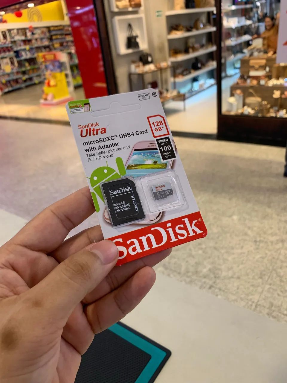 Original SanDisk 128GB Memory Card423878252456192004