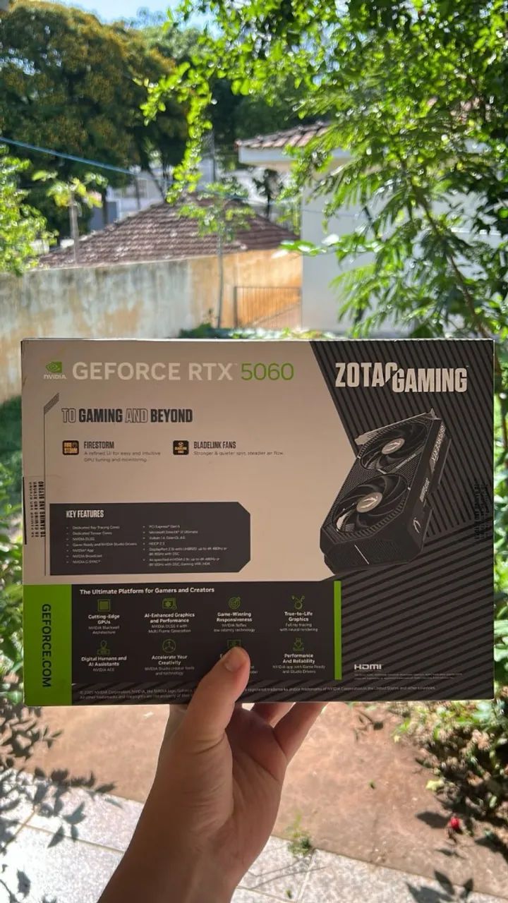 RTX 5060 8GB ZOTAC GAMING Twin Edge NOVA E LACRADA - Foto 3