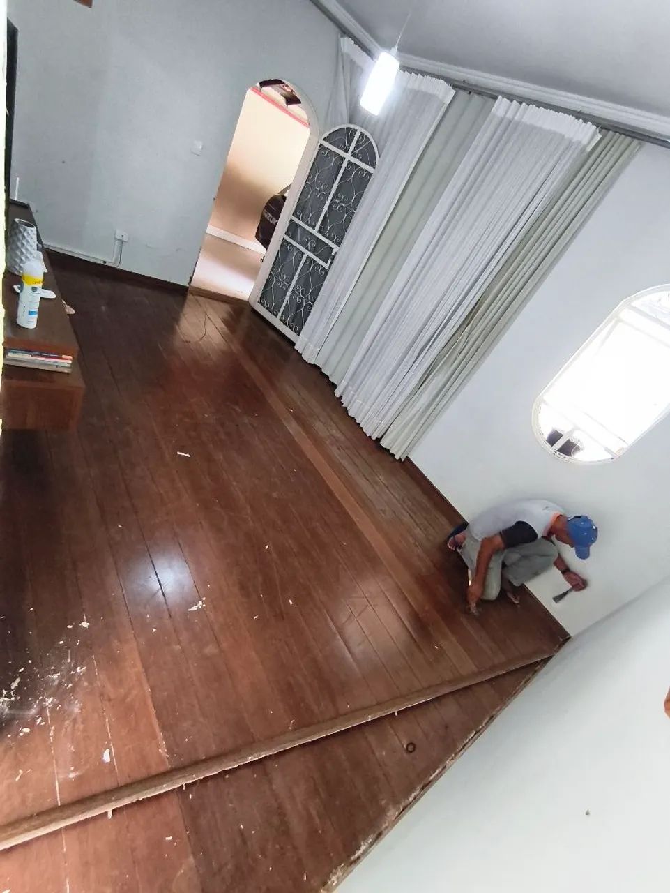 Used Solid Wood Jatobá Flooring