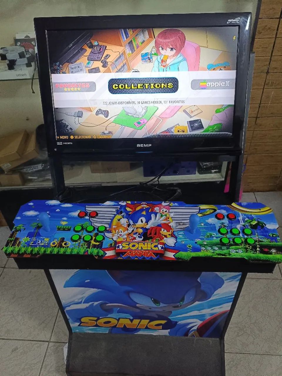 Máquina FLIPERAMA ARCADE SONIC  - Foto 2