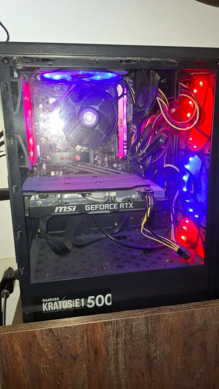 PC Gamer Completo + Periféricos + Estabilizador