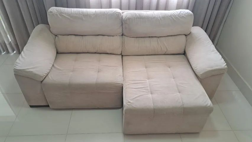 Sofá Retrátil e Reclinável sem Caixa
