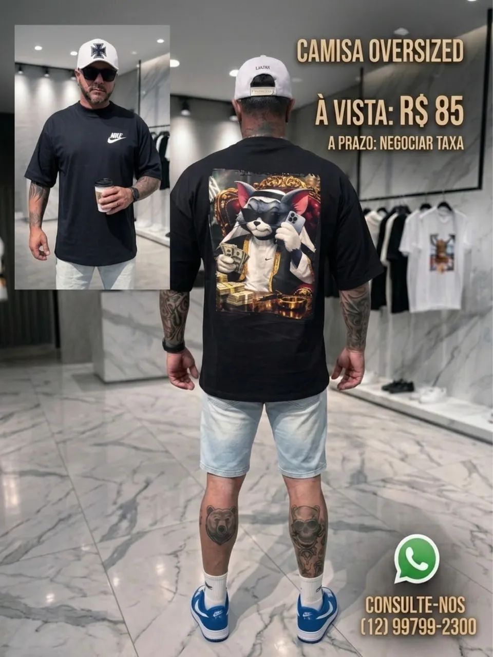 Camisa over  - Foto 2