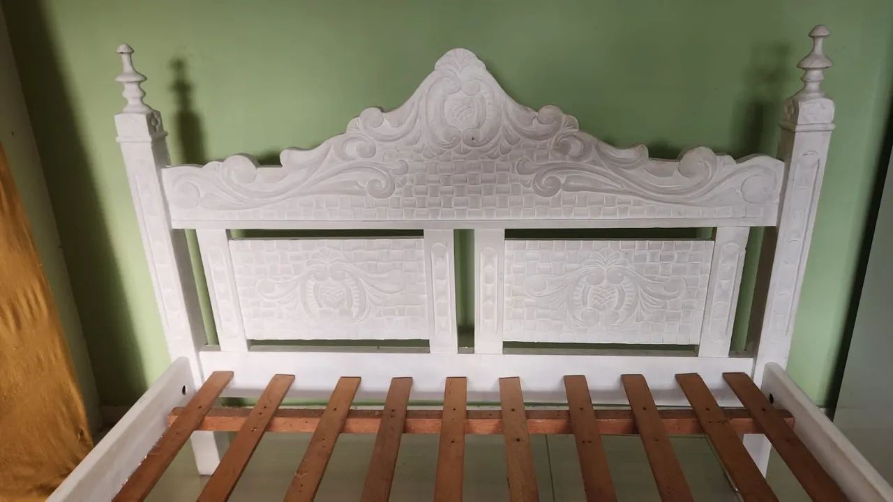 Cama casal com colchão - Foto 4