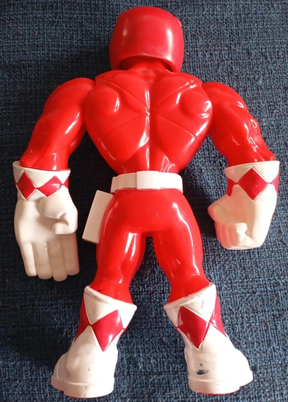 PlaySkool Mega Mighties Boneco Power Rangers Vermelho - Foto 2