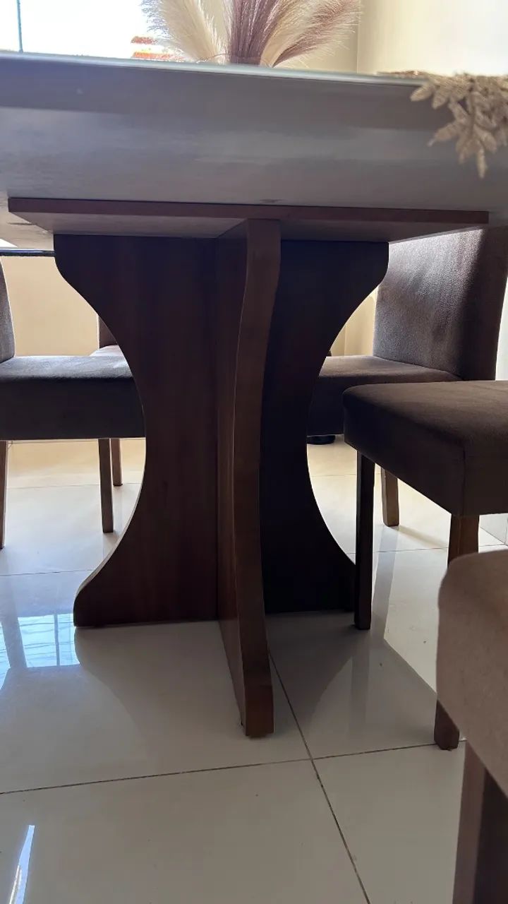 Mesa de jantar com 6 lugares  - Foto 5
