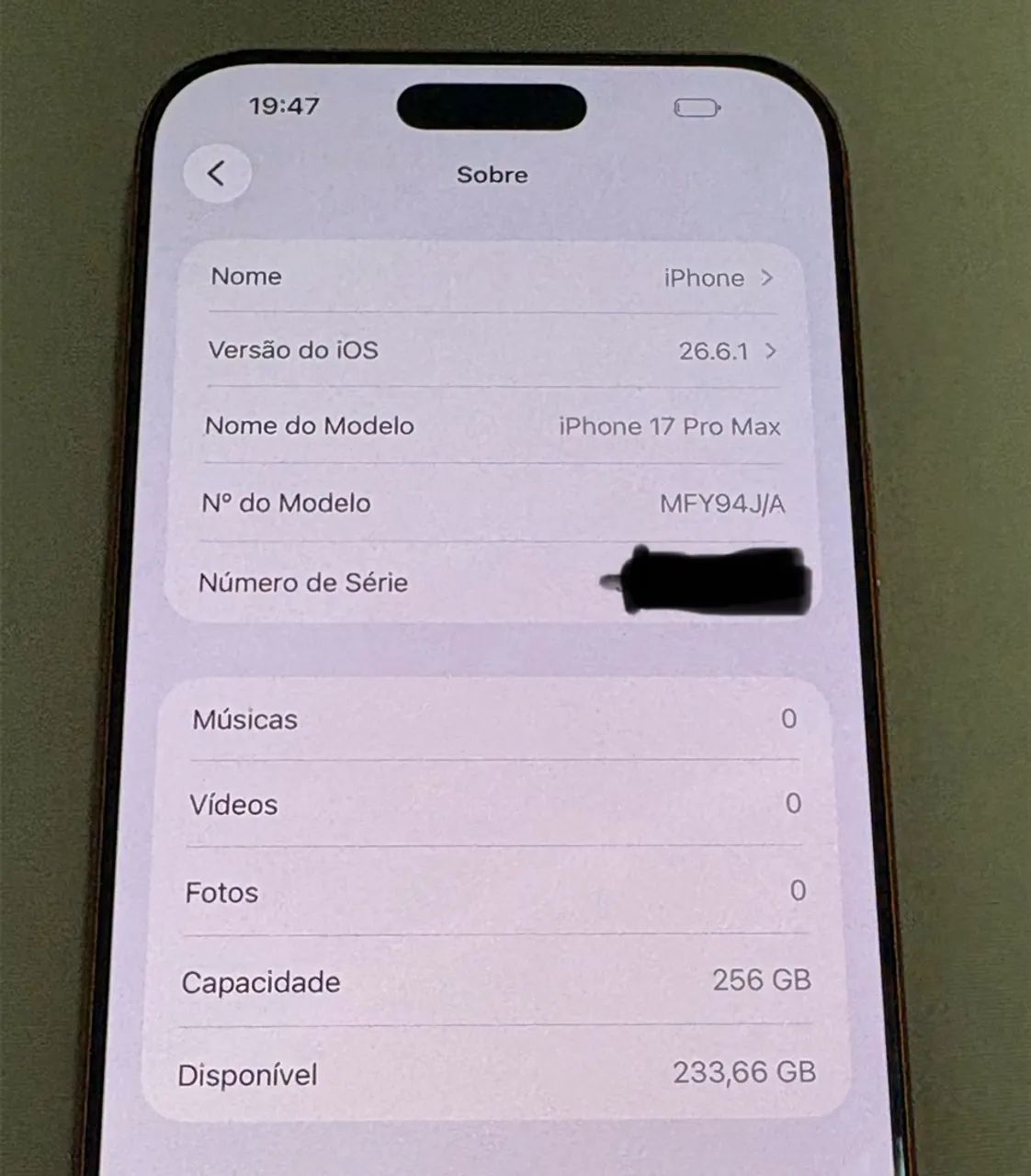 IPHONE 17 PRO MAX NA GARANTIA - Foto 3