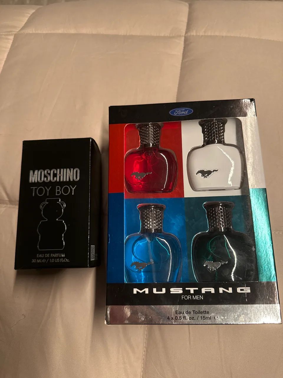Kit Perfumes Masculinos - Moschino Toy Boy + Ford Mustang For Men (Combo) 