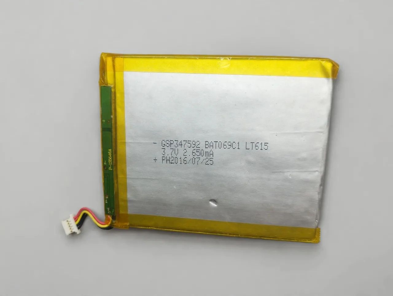 Bateria Tablet 3.7V 2650mAh GSP347592 BAT069C1 7 Polegadas
