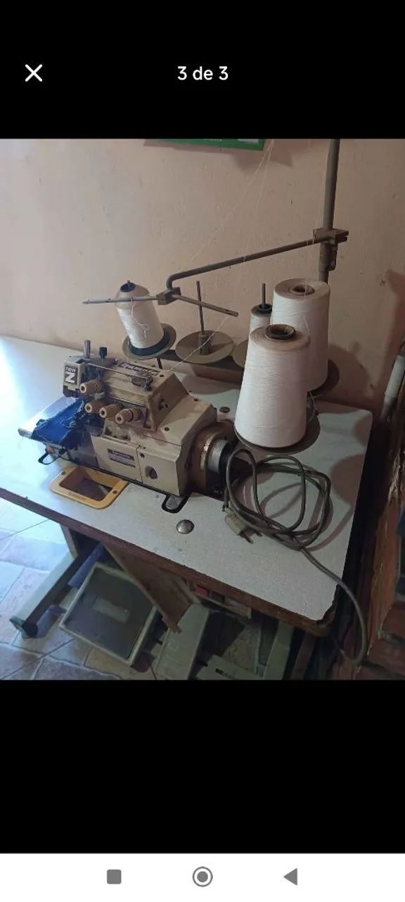 VENDO MÁQUINA DE COSTURA INTERLOK  - Foto 3