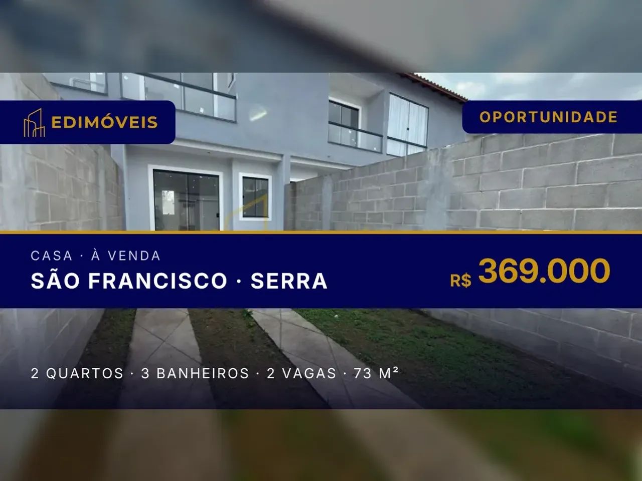 Exclusiva casa duplex com 2 suítes e quintal em São Francisco!