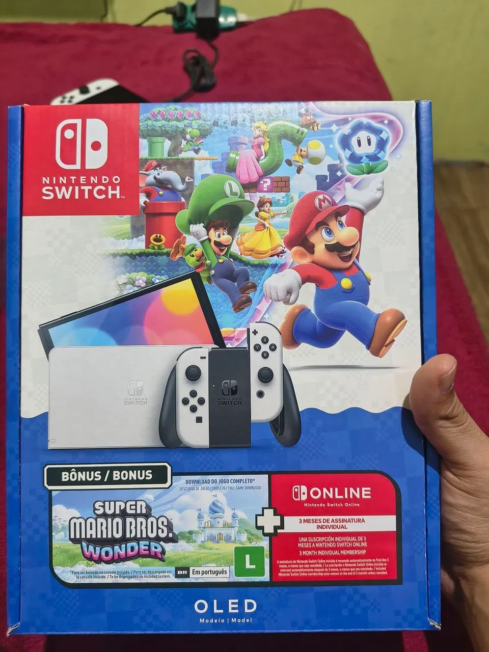 Nintendo Switch Oled Novo