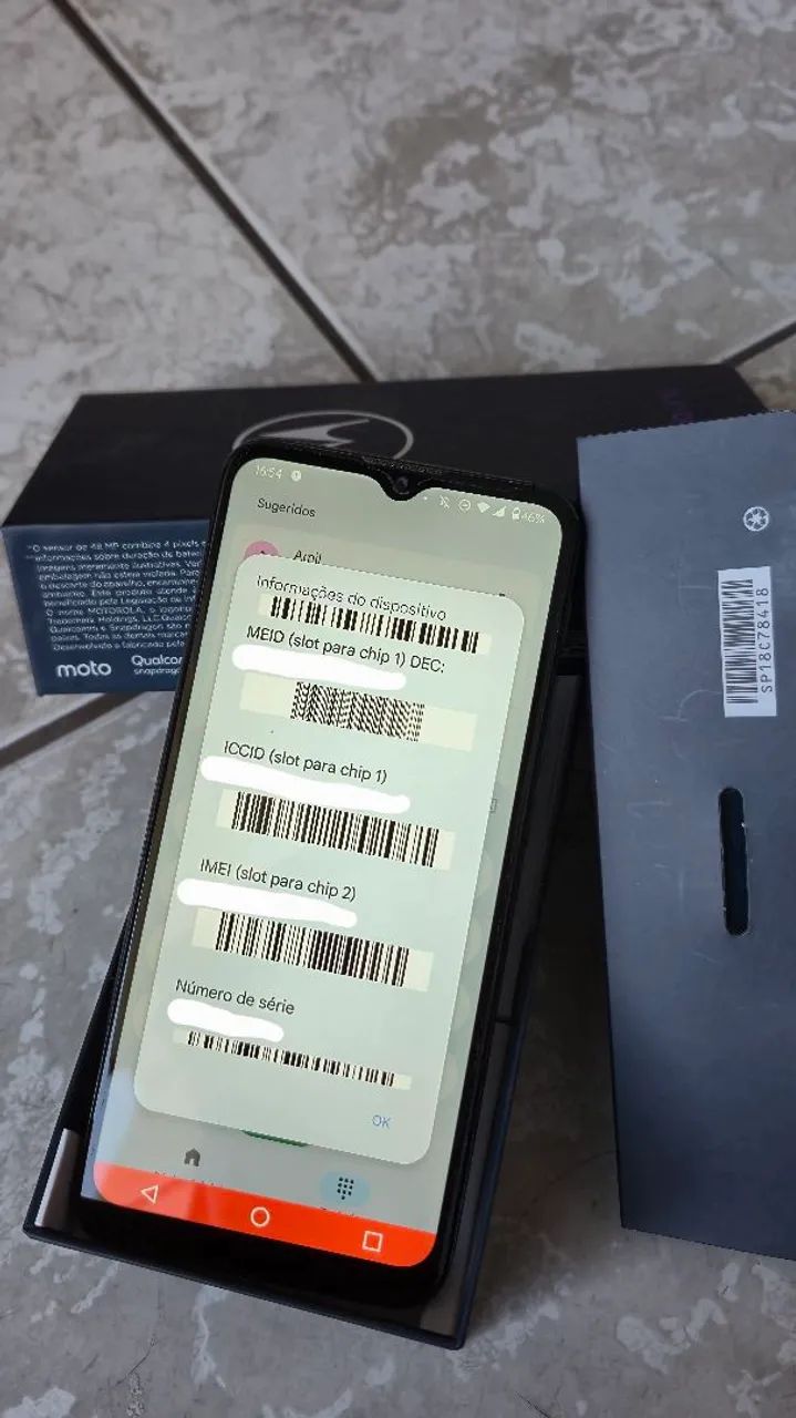 Motorola one fusion plus 128gb com caixa pra vender logo - Foto 3