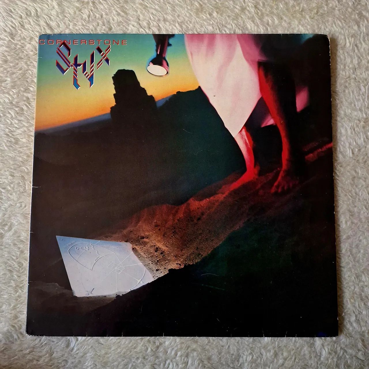LP/Disco de Vinil Styx - Cornerstone (1979, Capa Dupla)