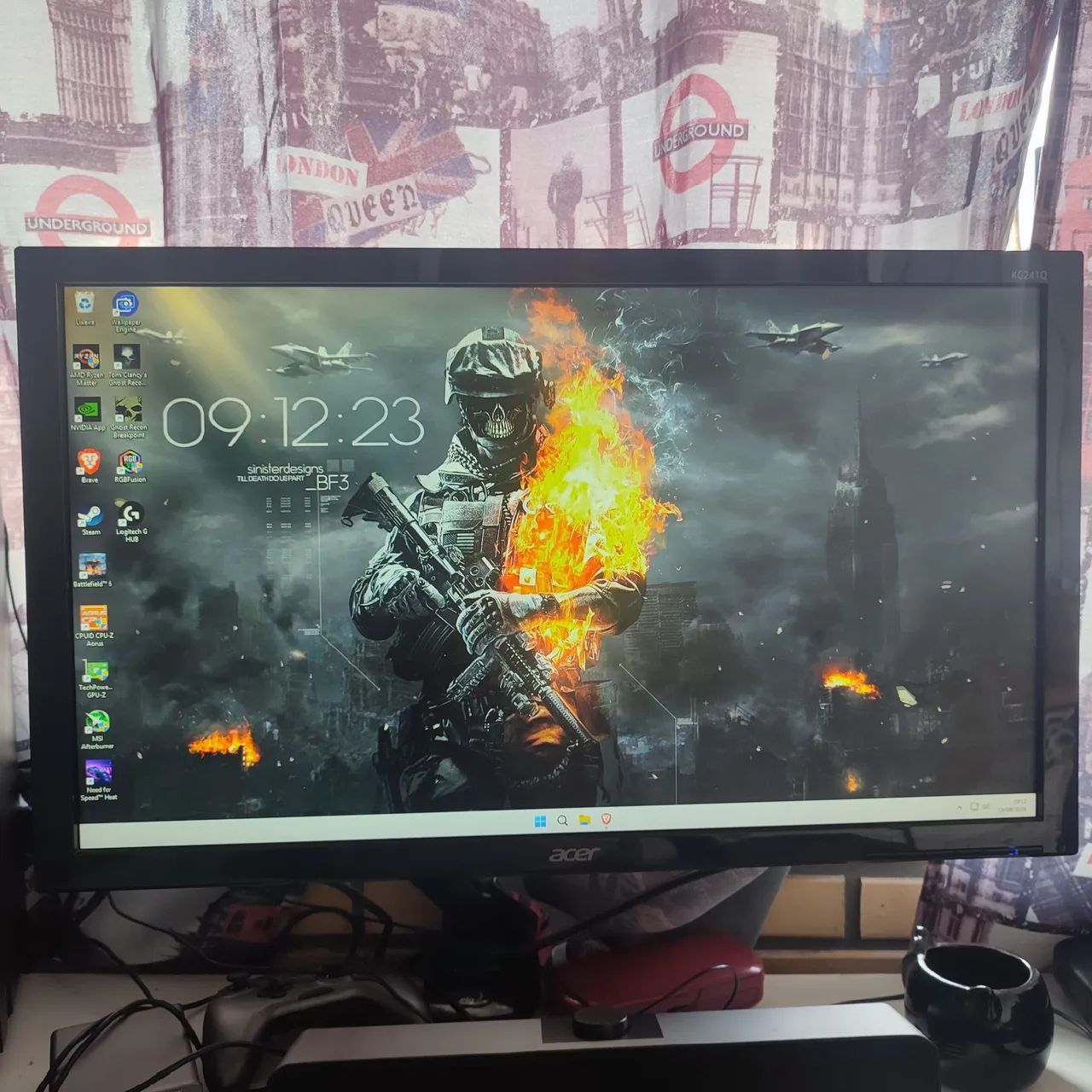 Monitor Gamer Acer 24" 144hz - Foto 2
