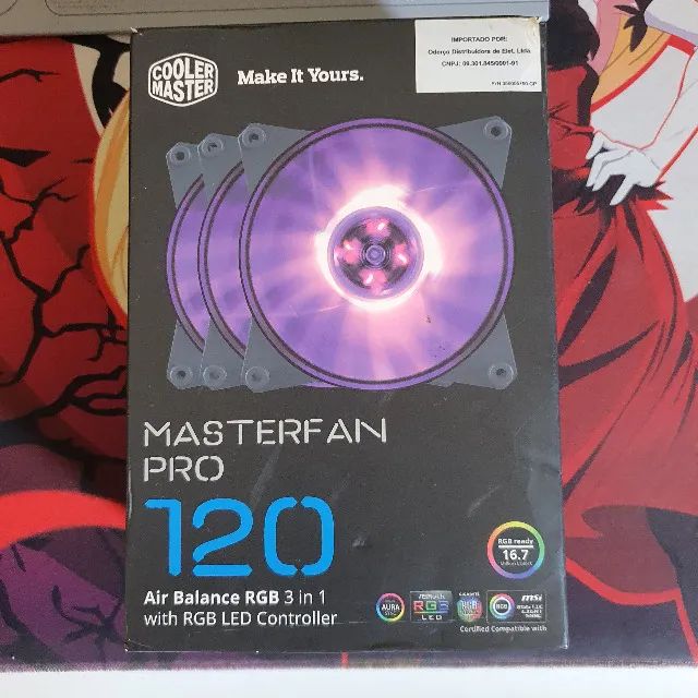 Coolermaster - Kit Masterfan PRO 120