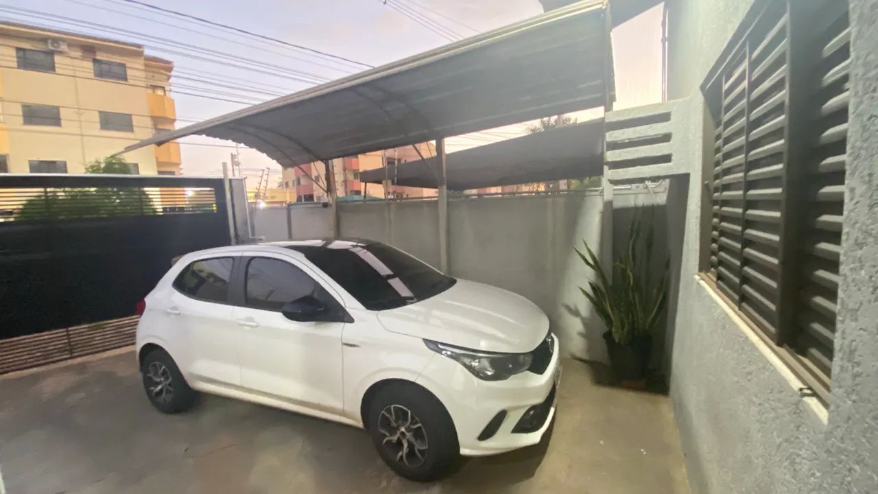 Garagem de zinco 