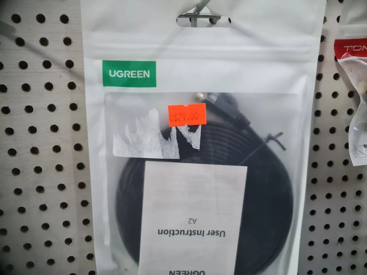 Cabo Ethernet RJ45 Flat 2 Metros - Ugreen