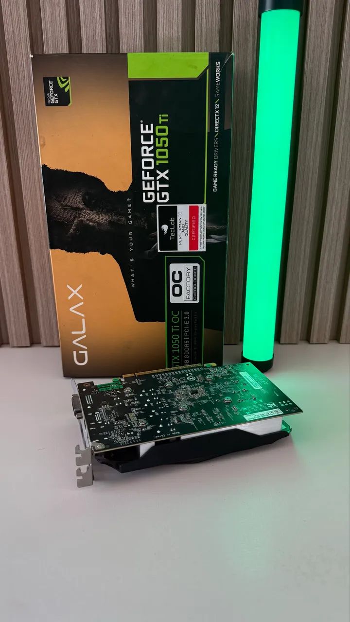 GTX 1050 Ti 4GB - Foto 2