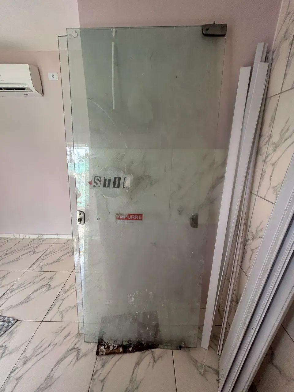 Porta de vidro 