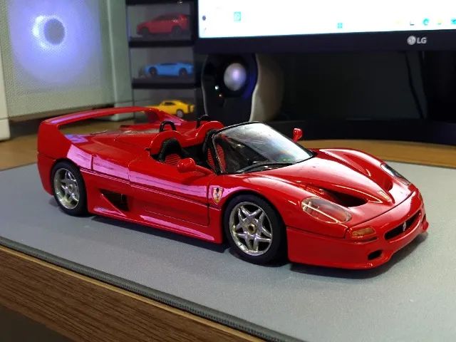 Bburago Ferrari F50 metalkit 1995 1:18 - Hobbies e coleções