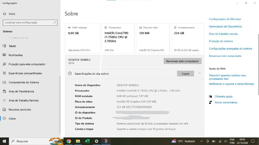 Notebook - Intel Core i7 | 8GB RAM | SSD 240GB | Tela Touchscreen - Foto 3