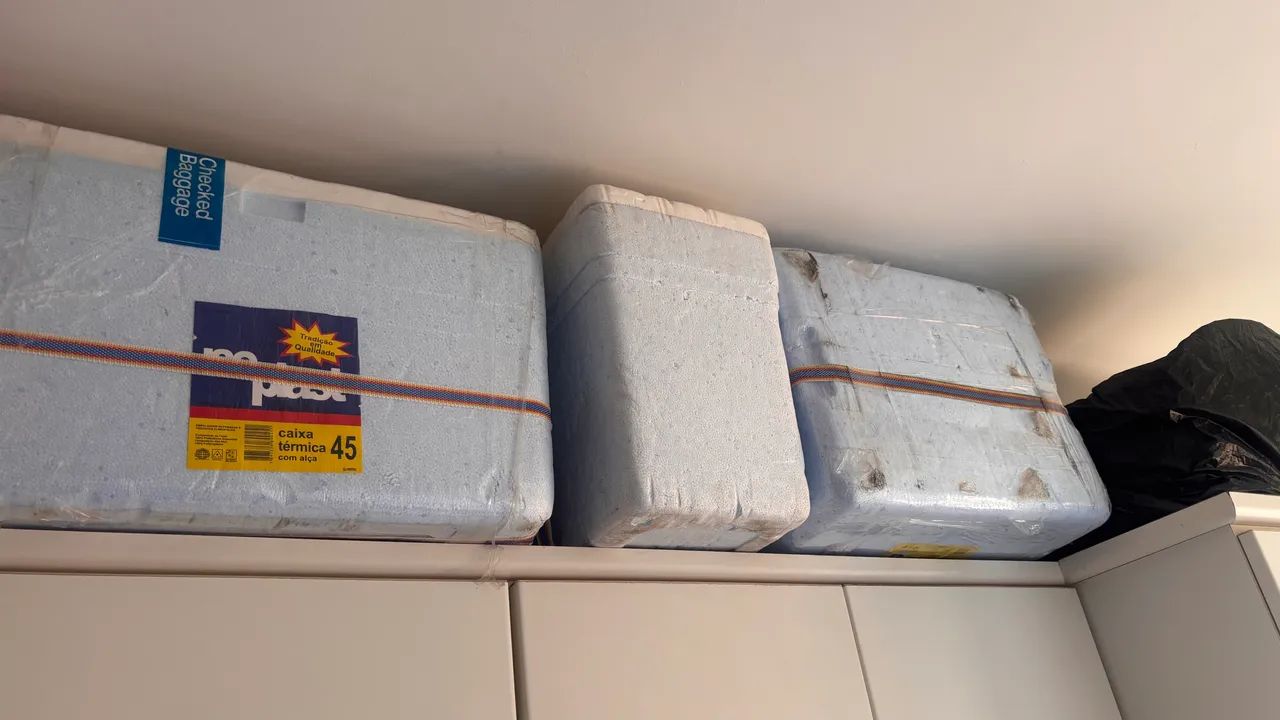 Peixe CAIXA TERMICA Isopor ou Isopores varios lts CADA - Foto 3