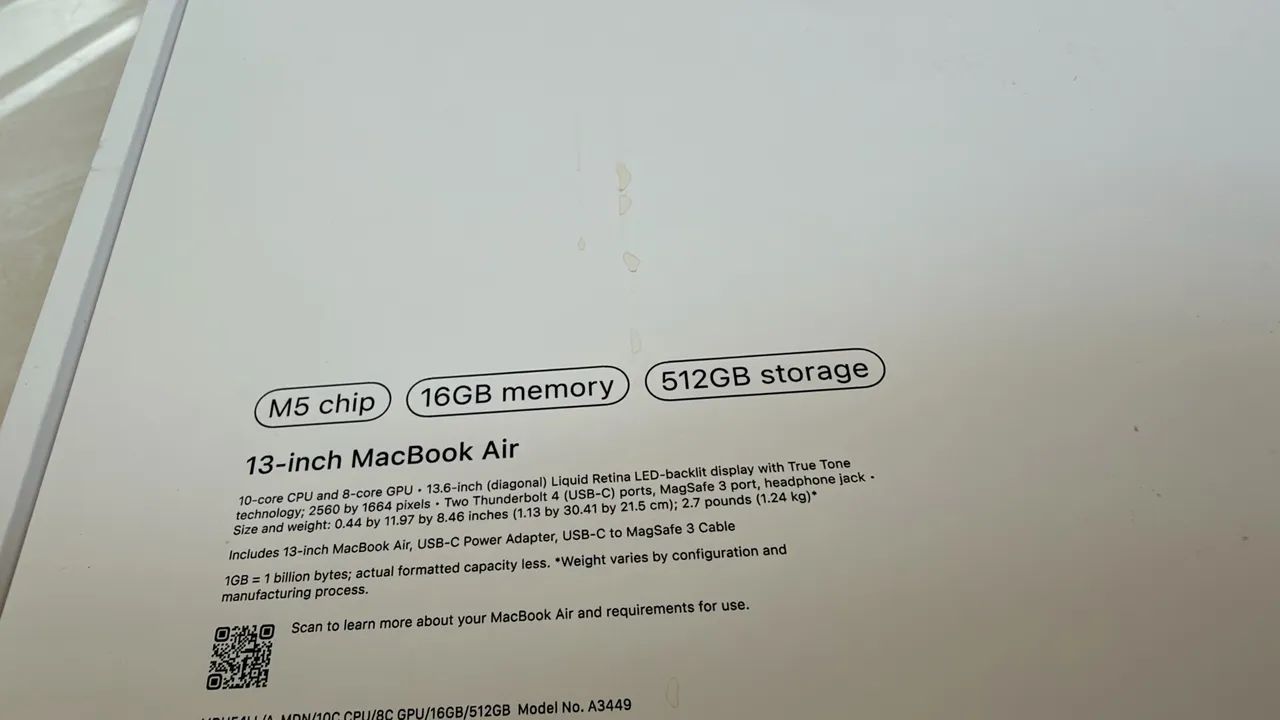 Macbook Air M5 Lacrado - Foto 3